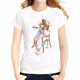 Super Mom T shirt Women Mother's Love Print White T-shirt Harajuku TShirt Vogue Tops tee shirt Femme Vogue Summer TShirt